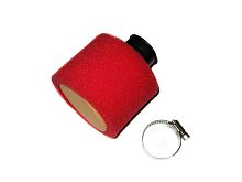 Фильтр воздушный нулевого сопротивления d-35мм 45" PITBIKE (поролон оранжевый) с переходным кольцом