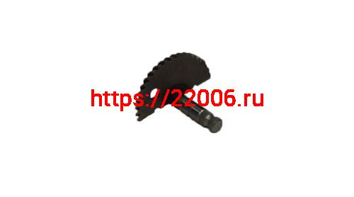 Вал кикстартера с сектором 4х такт. косозубый 139QMB длиный L-65 мм №2 (19 зуб.) (пришел как 17917) Вал кикстартера с сектором 4х такт. косозубый 139QMB длиный L-65 мм №2 (19 зуб.) (пришел как 17917)