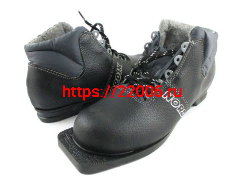 Ботинки лыжные 75мм NORDIK (кожа) 32 размер 11119977