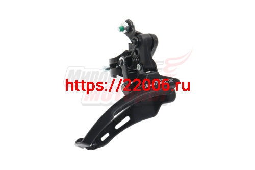 Переключатель передний "SHIMANO" TZ510, нижняя тяга, 31.8мм, 48T, 66-69 град Переключатель передний "SHIMANO" TZ510, нижняя тяга, 31.8мм, 48T, 66-69 град