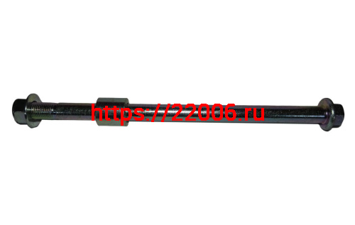 Ось переднего колеса XTRAIL в сборе с втулкой и гайкой (F14-7,5,3) Ось переднего колеса XTRAIL в сборе с втулкой и гайкой (F14-7,5,3)