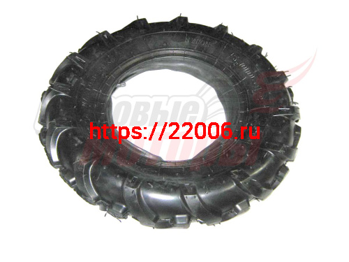 Покрышка МБ 12" 5,00-12 камерная (С КАМЕРОЙ) "Ёлочка" МАРКИРОВАННАЯ