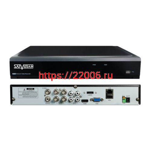 SVR-4715P SP видеорегистратор гибридный SVR-4715P SP видеорегистратор гибридный
