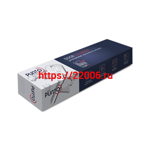 Цилиндровый Punto (Пунто) механизм Z3002Knob110(45+10+55) с вертушкой CP хром фото 2
