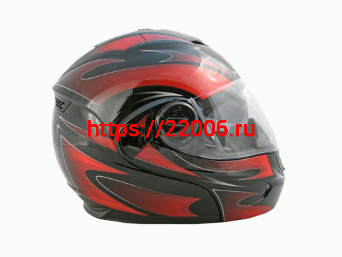 Мотошлем THH T-797 №1 black/ red (XS)