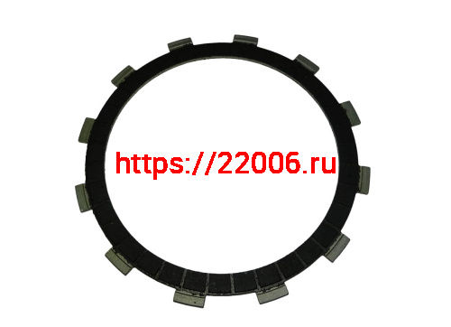 Диск сцепления CB250 ферридо Zongshen ZS 170MM-2 (116*136/142*3мм, 12 шлиц) 22214-ME30-0000