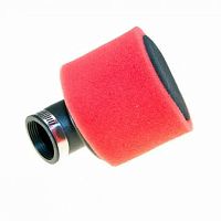 Фильтр воздушный нулевого сопротивления d-38мм PITBIKE круглый (поролон черный)