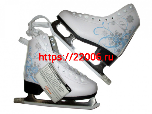 Коньки женские фигурные LADIES velvet classic 43 размер 4942