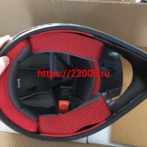 Шлем кроссовый "Safelead" HF-117 NEW черный (B04) размер XL фото 3