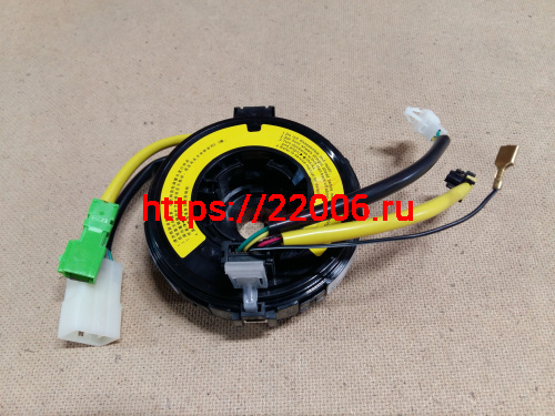 Кольцо улитка подушки безопасности AIR BAG Emgrand EC7, FE-1,2,под мультируль,4 штекера (1063000033)