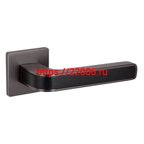 Ручка Fuaro (Фуаро) раздельная K.SL52.NEO (NEO SL) GR/BL-23 графит/черный