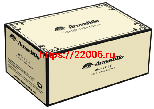 Ручка Armadillo (Армадилло) поворотная BK6.R.CL55 (BK6/CL) GOLD-24 золото 24К фото 2