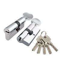 Цилиндровый Punto (Пунто) механизм Z3002Knob90(35+10+45) с вертушкой CP хром